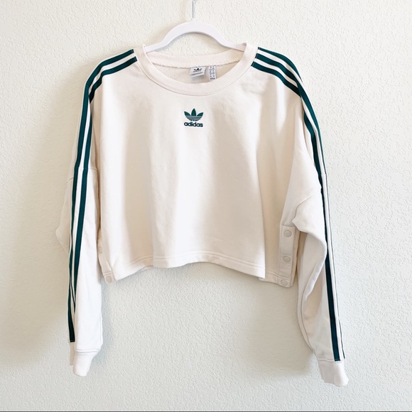 adibreak cropped sweatshirt